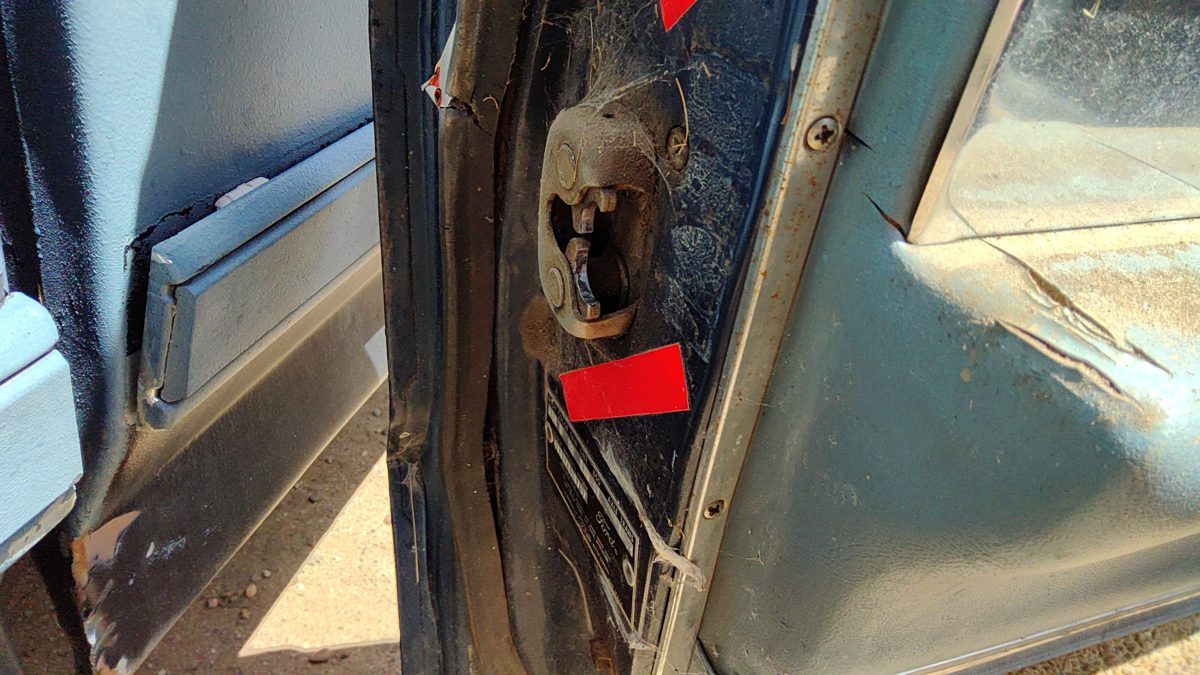 1964 Ford Thunderbird Coupe Driver Left Front Door Latch With Rods/Cables Oem