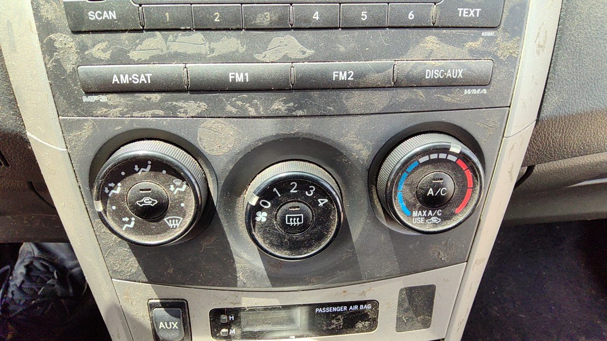 09-13 Toyota Corolla Temperature Control Module In Dash Heater Ac Head Unit Oem
