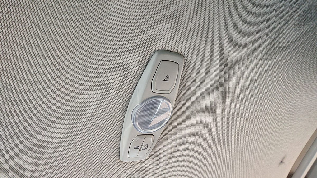 12-18 Ford Focus Center Overhead Console Oem Dome Light Map Lamp Cubby Black Yw