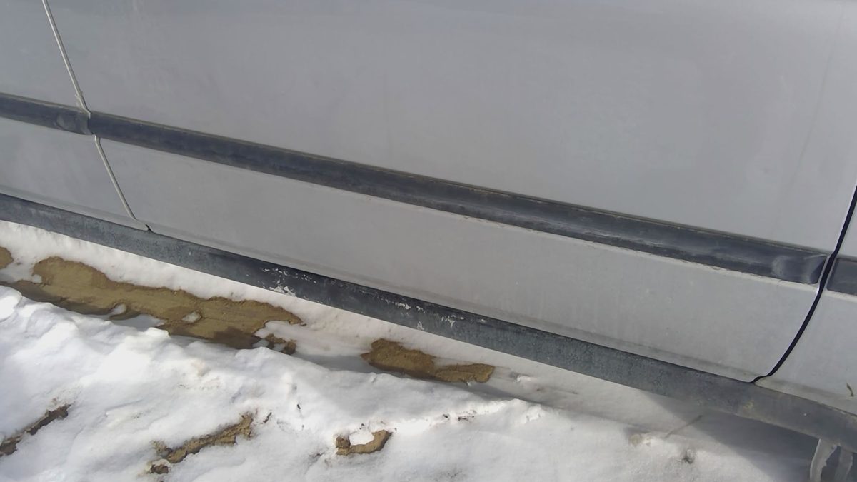 1996-2000 Honda Civic Passenger Right Front Moulding From Door Oem Trim Strip