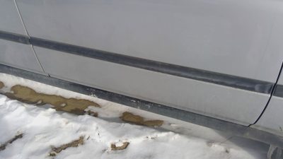 1996-2000 Honda Civic Passenger Right Front Moulding From Door Oem Trim Strip