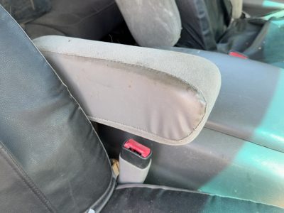 1997-1998 Ford F150 Passenger Right Front Arm Rest Side Seat Oem Gray F2