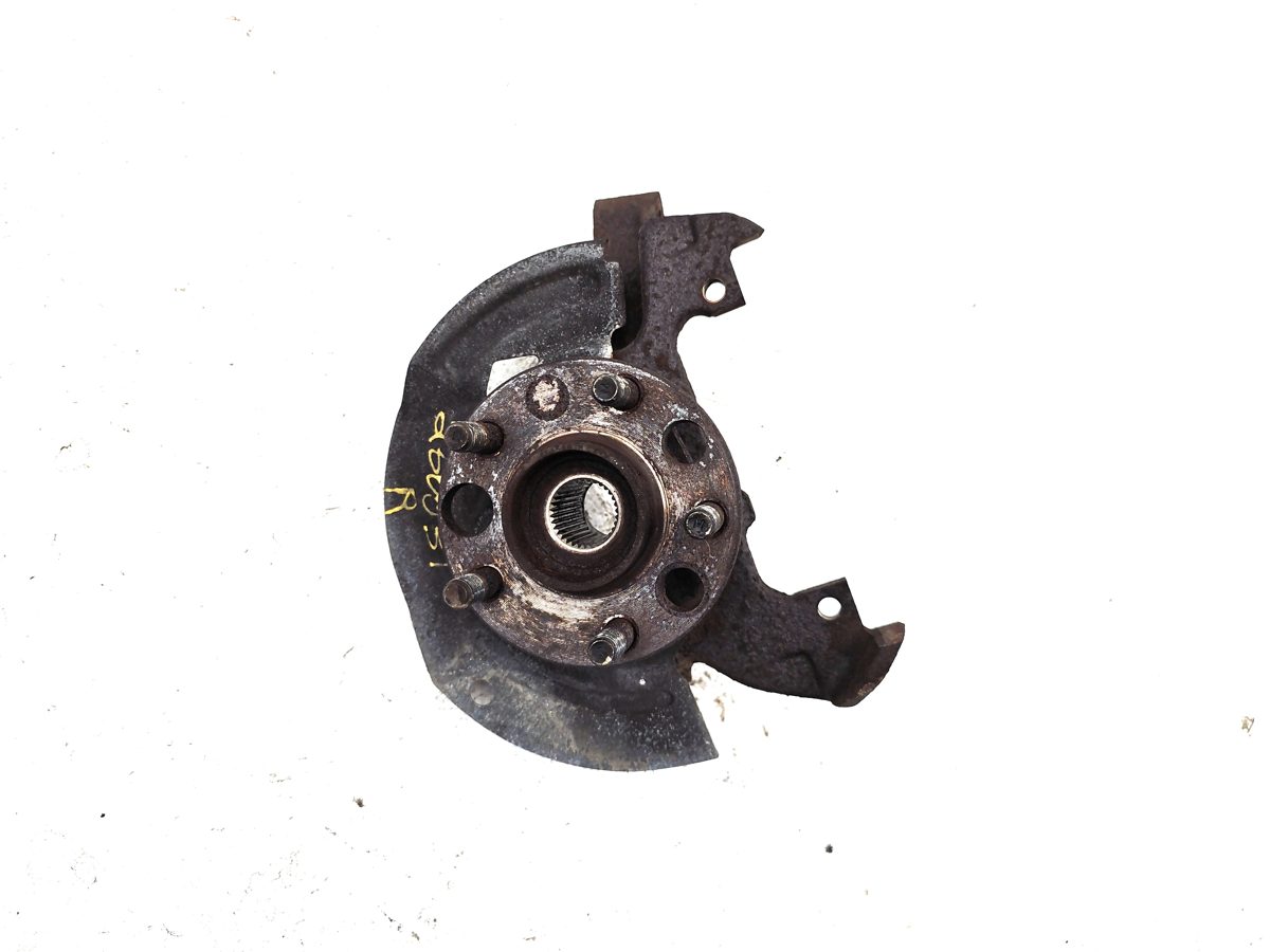85-91 Sunbird Passenger Right Front Spindle Steering Knuckle With Wheel Hub