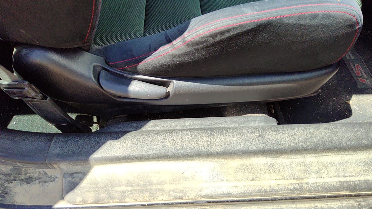 02-05 Honda Civic Hatchback Si Passenger Right Side Seat Trim Panel Oem Black Bk