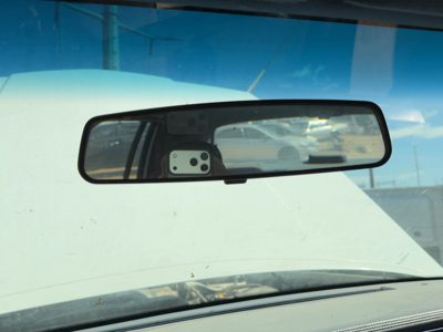1994 Lincoln Town Car Inside Rear View Mirror Oem Windshield Mounted