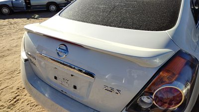 2007-2012 Nissan Altima Rear Spoiler Back Wing Oem White Qx3 96030Ja11e