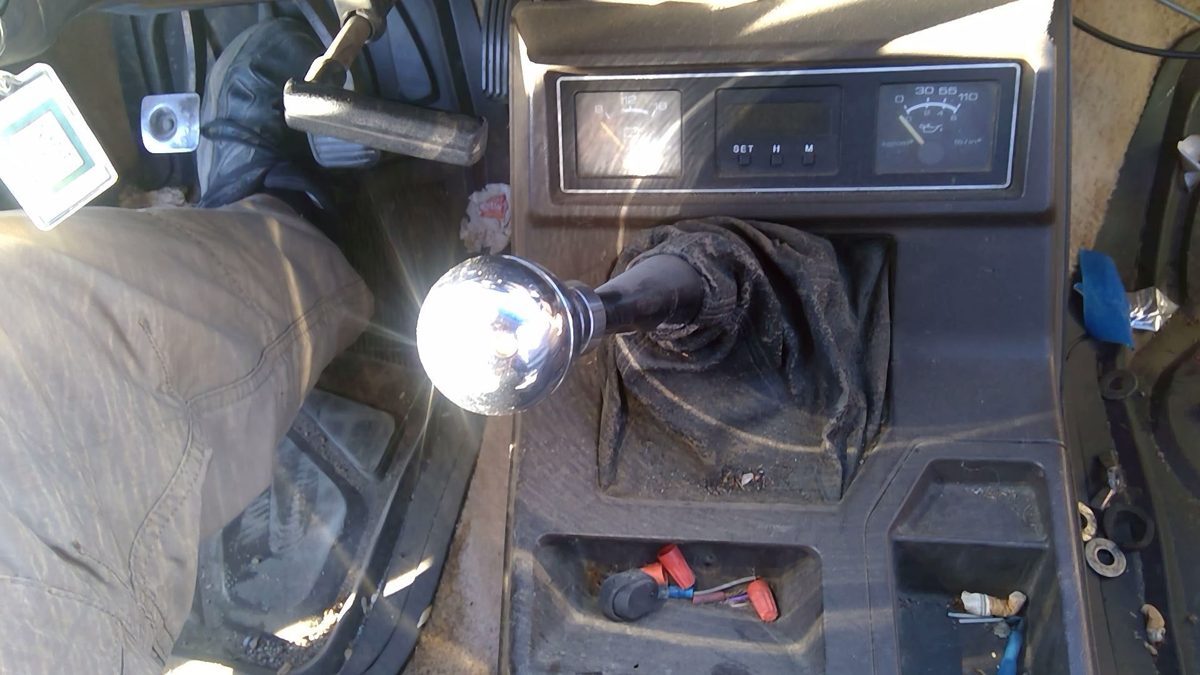 1986-1987 Isuzu Pup Pickup Floor Shifter Lever Assembly Oem 5 Speed Mt