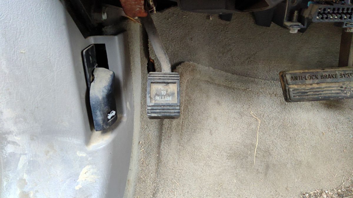 2000 Buick Park Ave Parking Brake Pedal Assembly Oem Complete Emergency Unit