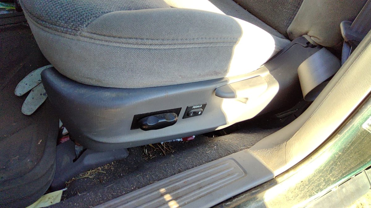 2000 Ford Taurus Driver Left Side Power Seat Switch With Trim Panel Oem Gray