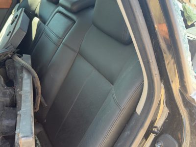 07 M35X Complete Set Rear Seat Belts Retractor Buckle Left Right Back Graphite