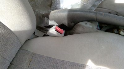 1998 Saturn Sw2 Passenger Right Front Seat Belt Buckle Receiver Oem Gray