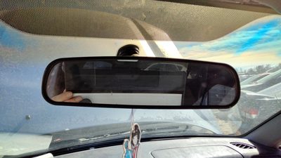 2000-2004 Subaru Legacy Inside Rear View Mirror Oem Windshield Mounted