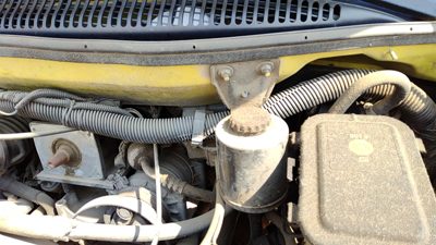 1999-2002 Express Van 2500 Power Steering Fluid Remote Reservoir Tank Oem 5.7L