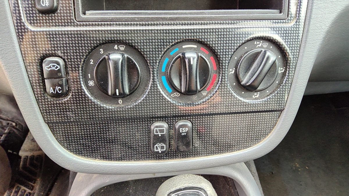 98-01 Mercedes Ml320 Temperature Control Module In Dash Heater Ac Head Unit Oem