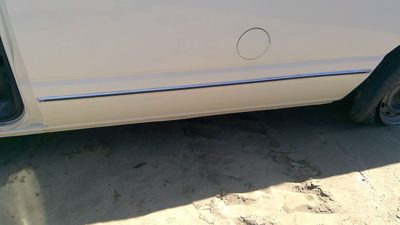 1993 Ford Van E150 Driver Left Rear Moulding On Quarter Panel Oem