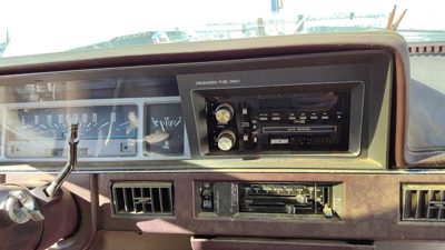 1985-1996 Olds Ciera Trim Bezel Around Speedometer Oem Dash Surround Panel Red
