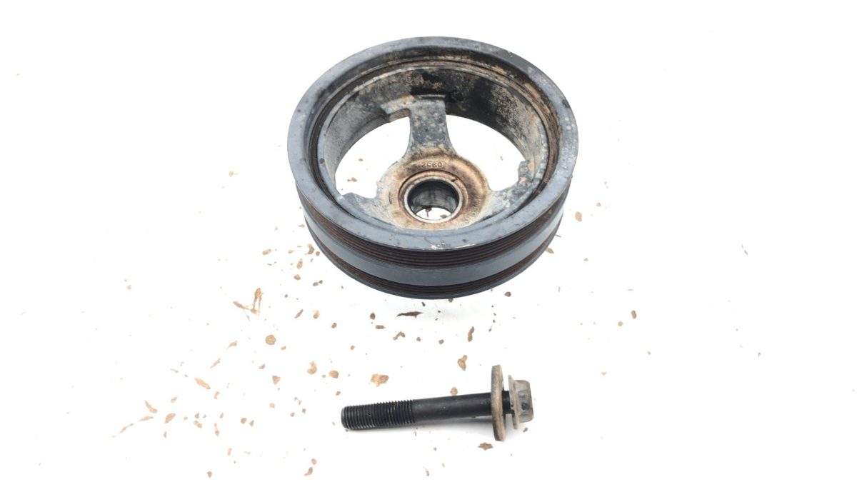 1999-2013 Silverado 1500 Harmonic Balancer Crankshaft Pulley With Bolt Oem 5.3L