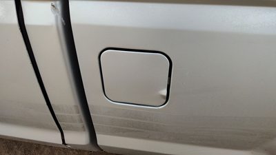 1987 Ford Ranger Fuel Tank Door With Hinge Gas Lid Oem Filler Silver