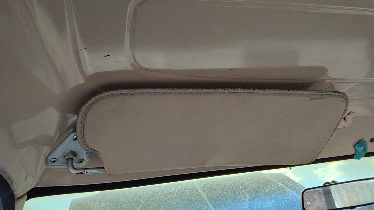 1984 Dodge D350 Driver Left Sun Visor Oem