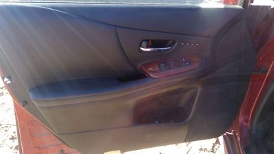 2010-2012 Lexus Hs250h Hybrid Driver Left Front Inside Door Trim Panel Black 25