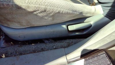 1997 Honda Accord Driver Left Side Seat Trim Panel Oem Gray