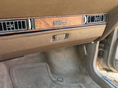 1993 Buick Century Glove Box