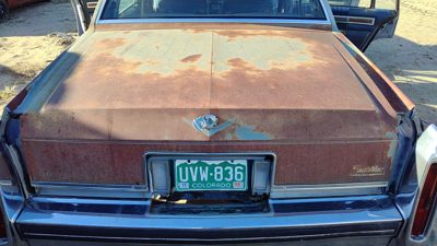 1980 1981 1982 1983 1984 Deville Sedan Rear Trunk Deck Lid Oem 20723421