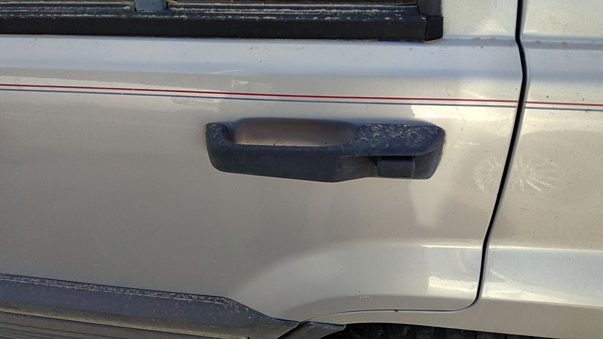 1994-1998 Jeep Grand Cherokee Driver Left Rear Outside Door Handle Oem Back