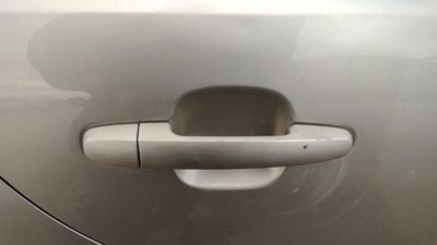 02-06 Camry Passenger Right Rear Outside Door Handle Back Lunar Mist Metallic