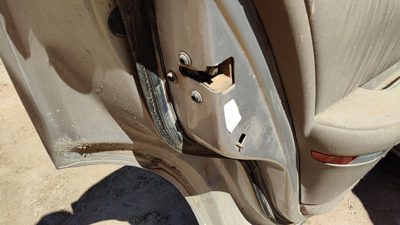 1997 Park Ave Ultra Driver Left Rear Door Latch With Rods/Cables Oem Back