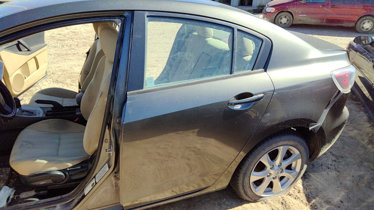 2010 Mazda 3 Rear Door