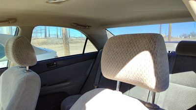 2002-2004 Toyota Camry Pair Of Front Headrests Oem Left Right Set Seat