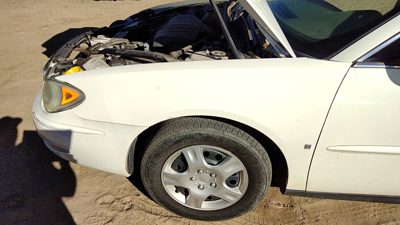 2005-2009 Buick Lacrosse Driver Left Front Fender Oem White 40U 89023976
