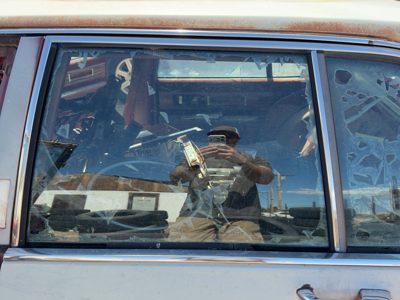 1987-1990 Buick Park Ave Driver Left Rear Side Window Door Glass Oem Back
