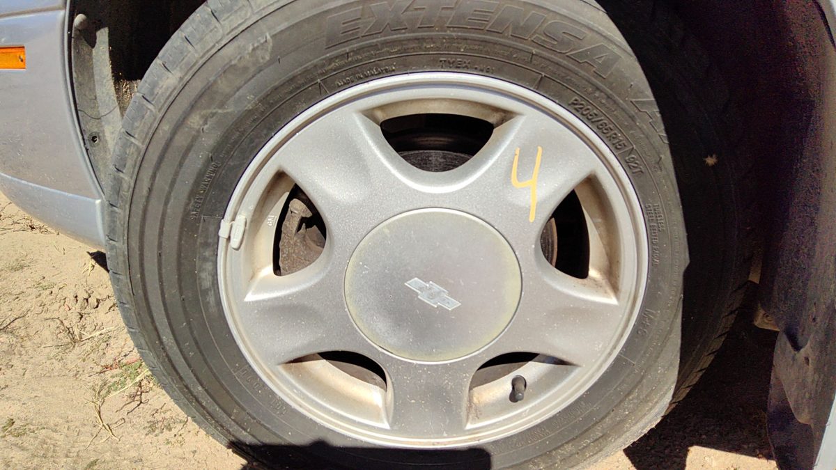 2000 2001 2002 Chevy Malibu 15" Aluminum Wheel Oem 5 Spoke Rim #4 12487564