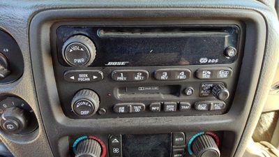 2002 Trailblazer Audio & Visual Equip.(radio)