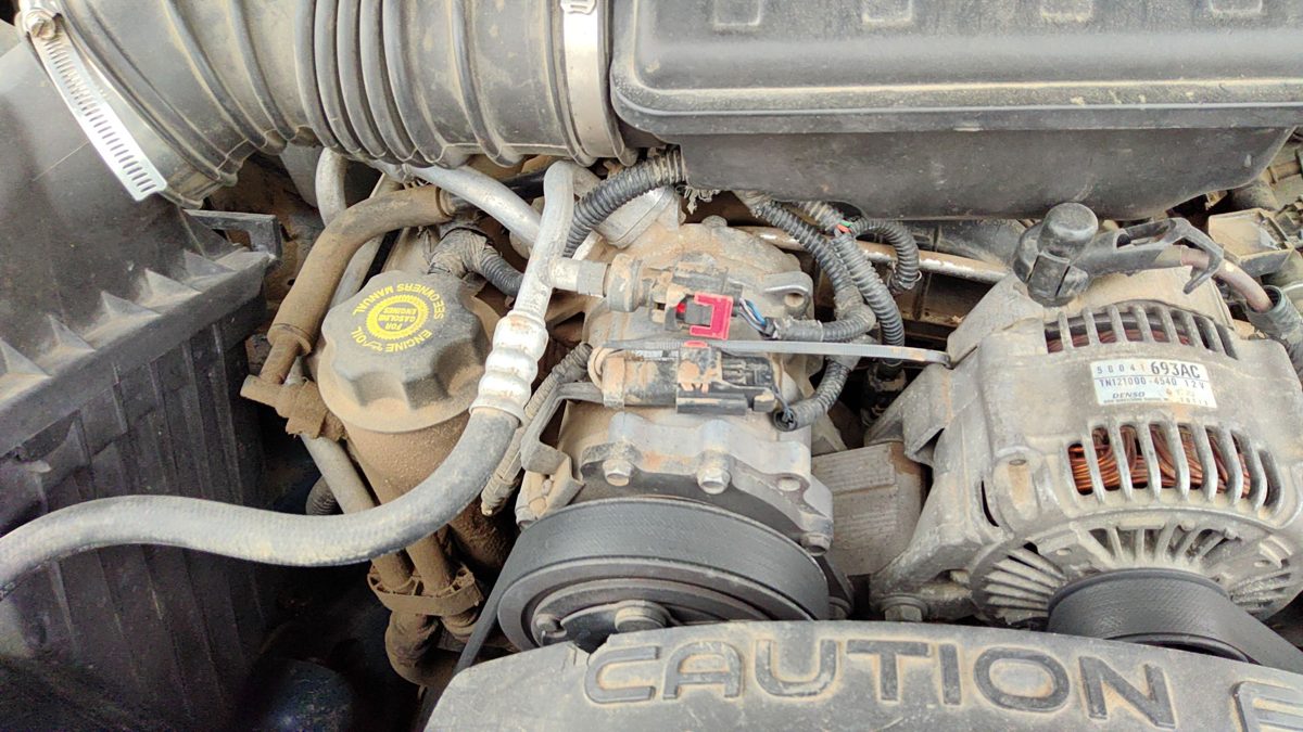 2002-2005 Jeep Liberty Ac Compressor Air Conditioner Pump Assembly Oem 3.7L