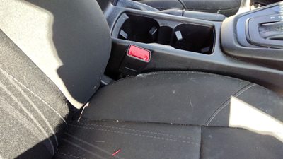 15-18 Ford Focus Passenger Right Front Seat Belt Buckle Receiver Oem Black Yw