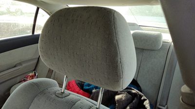 2006 Hyundai Sonata Pair Of Front Headrests Oem Left Right Set Seat