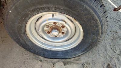 1971-1995 Chevy Van G20 15" Steel Wheel Oem Factory 6 Lug Rim #1 15596726