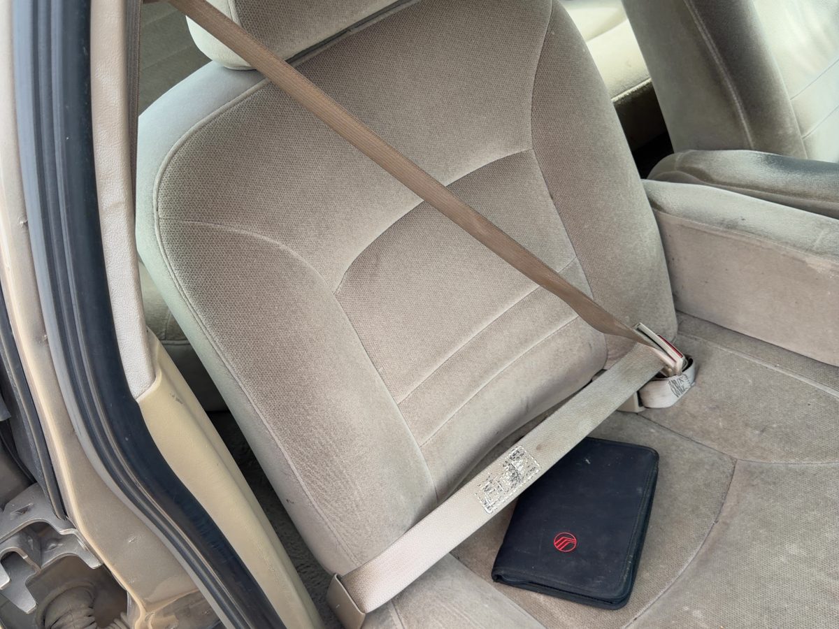 02 Grand Marquis Passenger Right Front Seat Belt Retractor Oem Shoulder Tan Bh