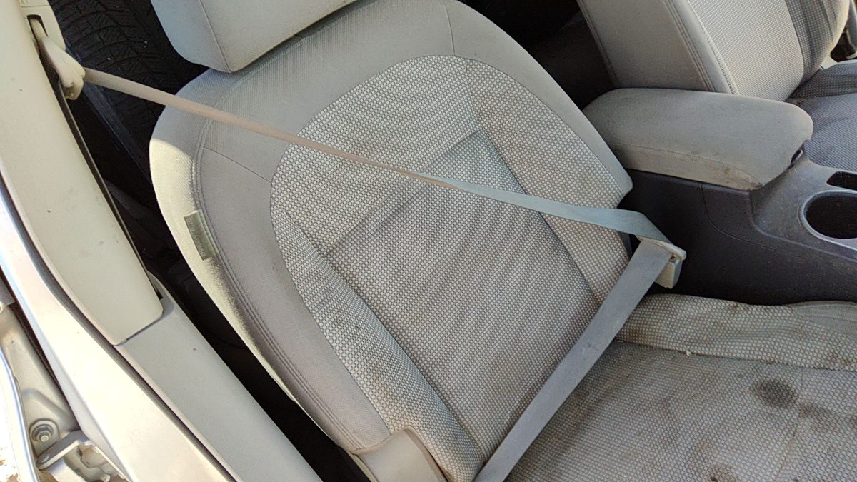 08-15 Nissan Rogue Passenger Right Front Seat Belt Retractor Oem Shoulder Gray K