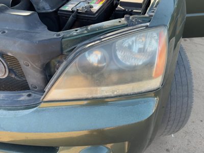 03-06 Kia Sorento Driver Left Head Light Oem Front Lamp Without Sport Package