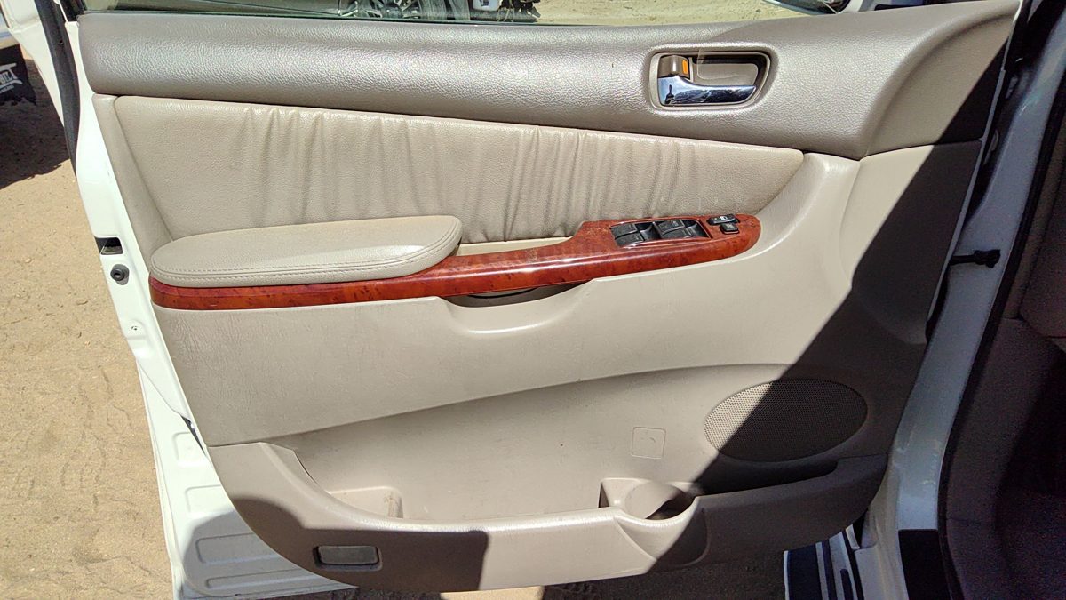 2004 Toyota Sienna Driver Left Front Door Trim Panel With Master Switch Fawn 41