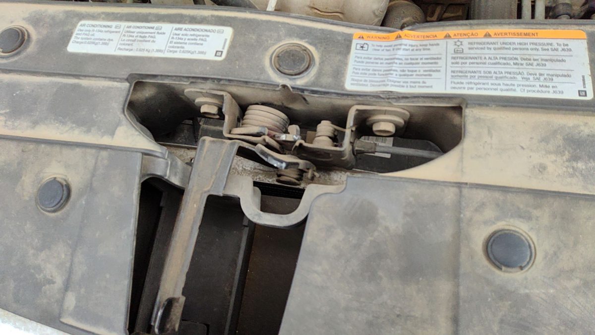 2011 Chevy Cruze Radiator Support