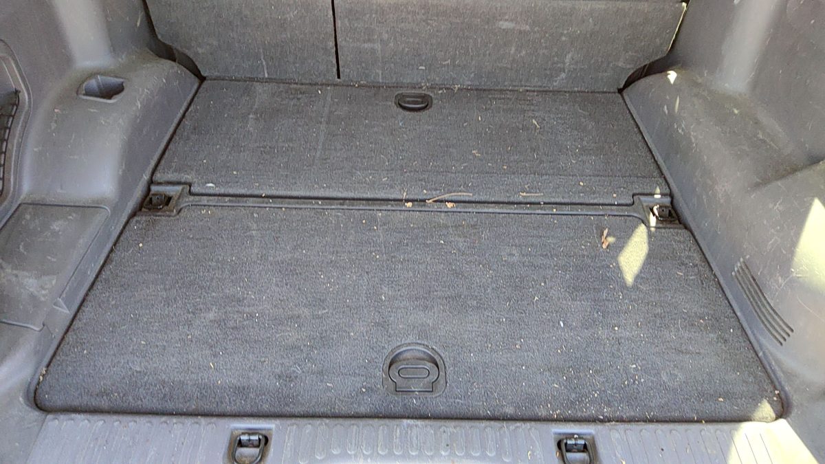 2002-2005 Ford Explorer Rear Cargo Cover Floor Pan Oem Back Rt Graphite