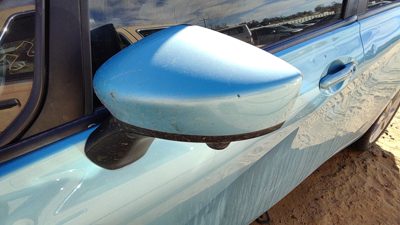 2015-2017 Nissan Versa Note Driver Left Power Side Mirror Door Mounted Blue Rbe