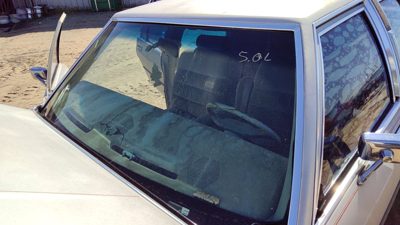 1985 Mercury Grand Marquis Chrome Trim Around Windshield Oem