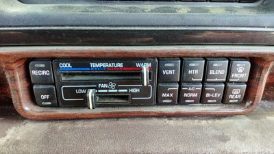 1995-1999 Buick Lesabre Temperature Control Module In Dash Heater Ac Head Unit