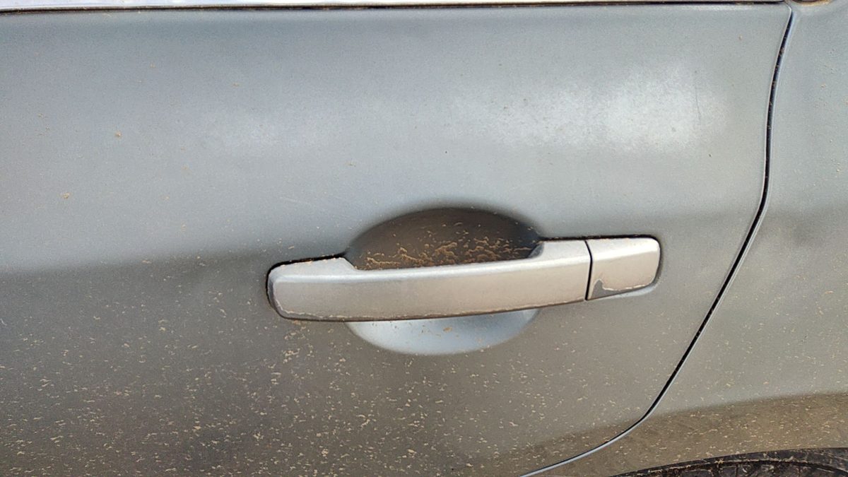 2007-2012 Nissan Altima Driver Left Rear Outside Door Handle Oem Back Gray W40